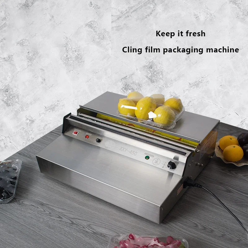 

Automatic Food Bag Sealing Plastic Film Packaging Continuous Food Bag Sealing Machine Supermarket Fruit And Vegetable Cling Film