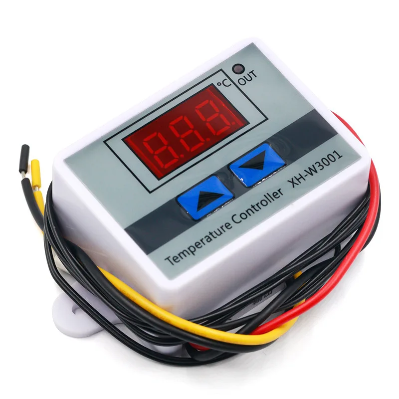 W3001 W3002 Temperature Controller Thermostat 10A 12V 24V 220V LED Digital Microcomputer Control Multifunctional Thermoregulator