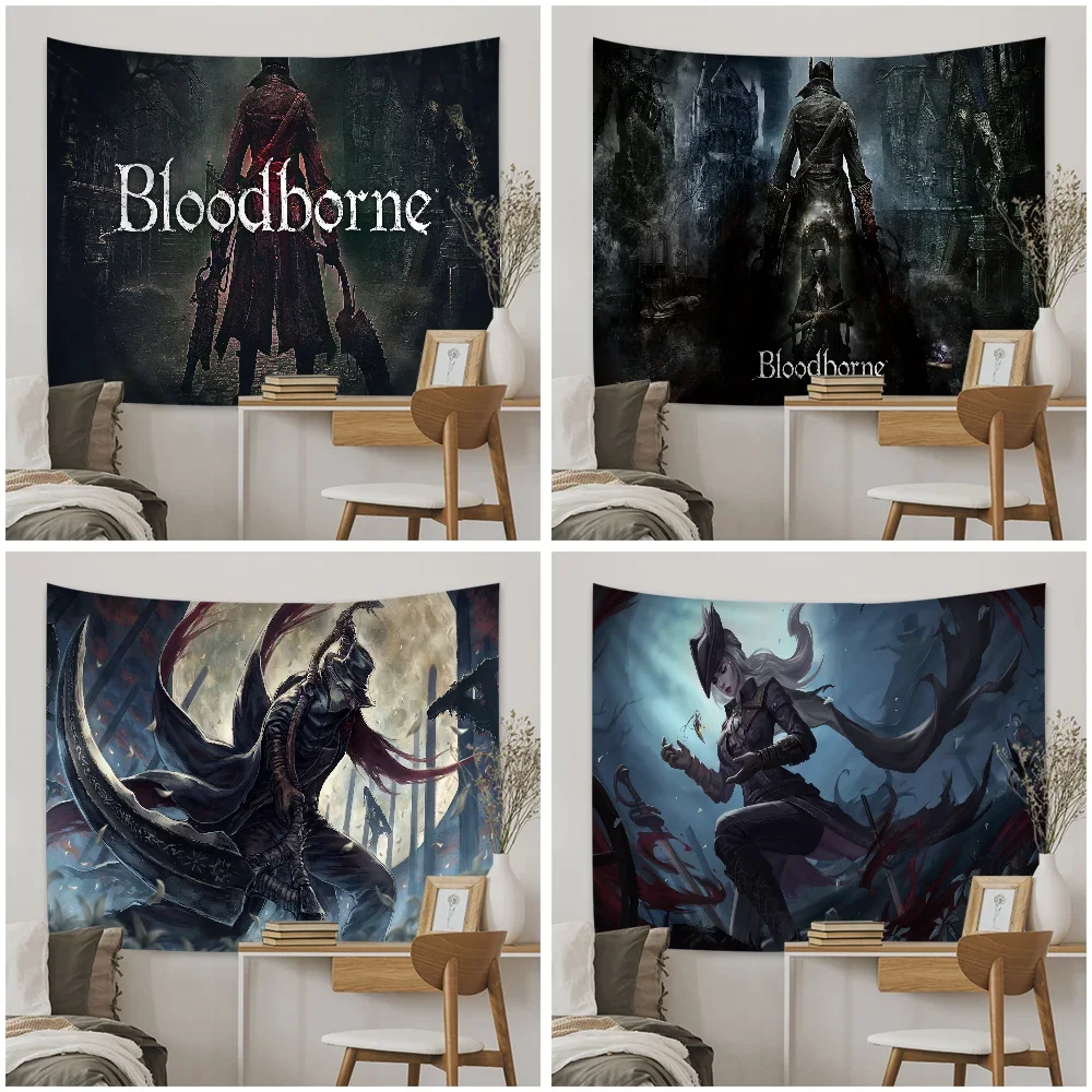 

Bloodborne Hippie Wall Hanging Tapestries for Living Room Home Dorm Decor Art Home Decor