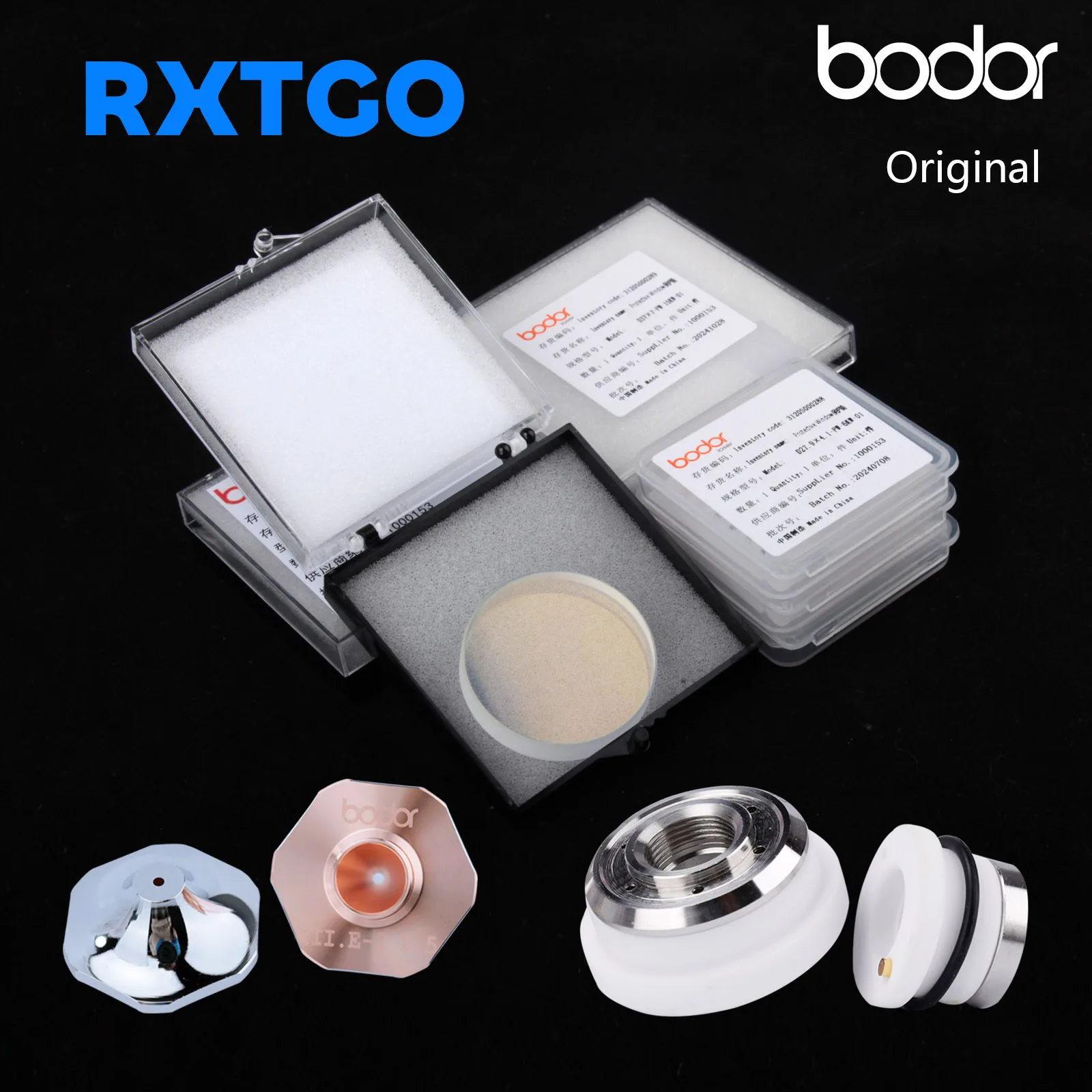 Genuine Bodor Laser Protective Window 30x5mm 37x7mm Fiber Laser Cutting Lens