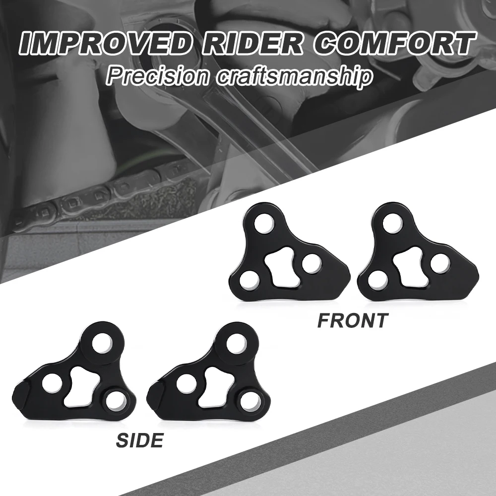 รถจักรยานยนต์FitสําหรับHonda GROM MSX125 2014-2022 2023 2024 Suspension Linkด้านหลังปรับด้านหลัง 2.5 "Lowering Links Drop Kit