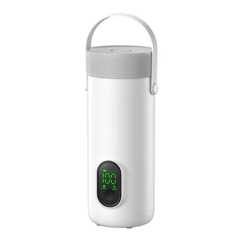 Hervidor eléctrico de viaje, hervidor de té pequeño portátil, hervidor de agua caliente para café, agua hirviendo rápida de 350Ml, recargable de 27000Mah