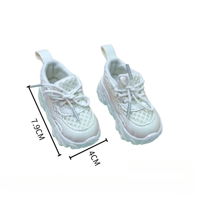 

1/3 Doll's Sports Shoes for 60cm Bjd Doll, Shoes Length 7.9cm, Width 4cm Dress Up Toy Play House Gift Doll Accessories, No Doll
