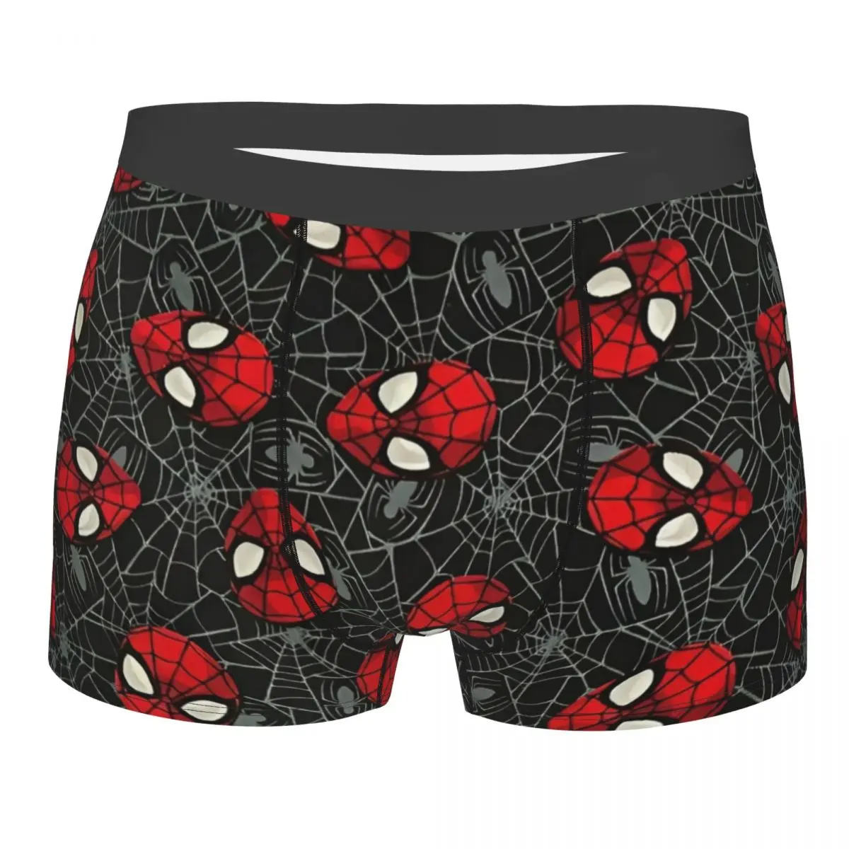 Spider-Man Comic Handsome Cool Boxers Gag Gift For Men Underwear Cartoon Anime Quilt Underpants Ultra Soft Boxer Briefs Merch