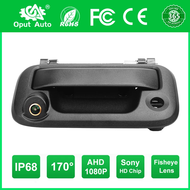 

170°AHD 1080P Vehicle Backup Camera For Ford F150 F250 F350 F450 F550 2005-2014 PT Autotruck Pickup Truck Fisheye HD Rear View