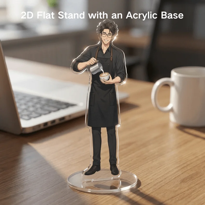 2D Flat,Custom Acrylic Stand for Drawing Boards  Personalized Acrylic Plaque  Custom Acrylic Photo  Acrylic Stand for Digital Ar
