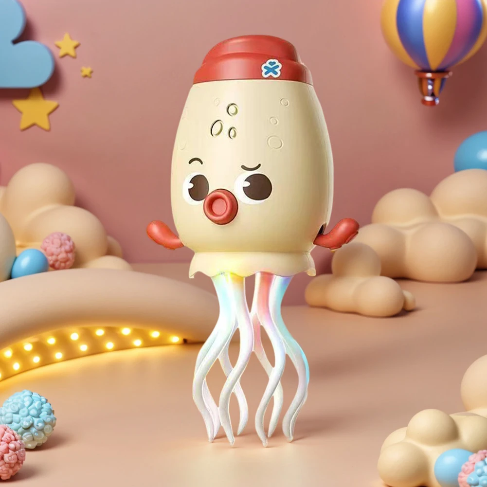 電動ダンシングタコのおもちゃ 子供用電子ペットおもちゃ 障害物回避センサー付きタコ 漫画風インタラクティブ開発 動く教育玩具