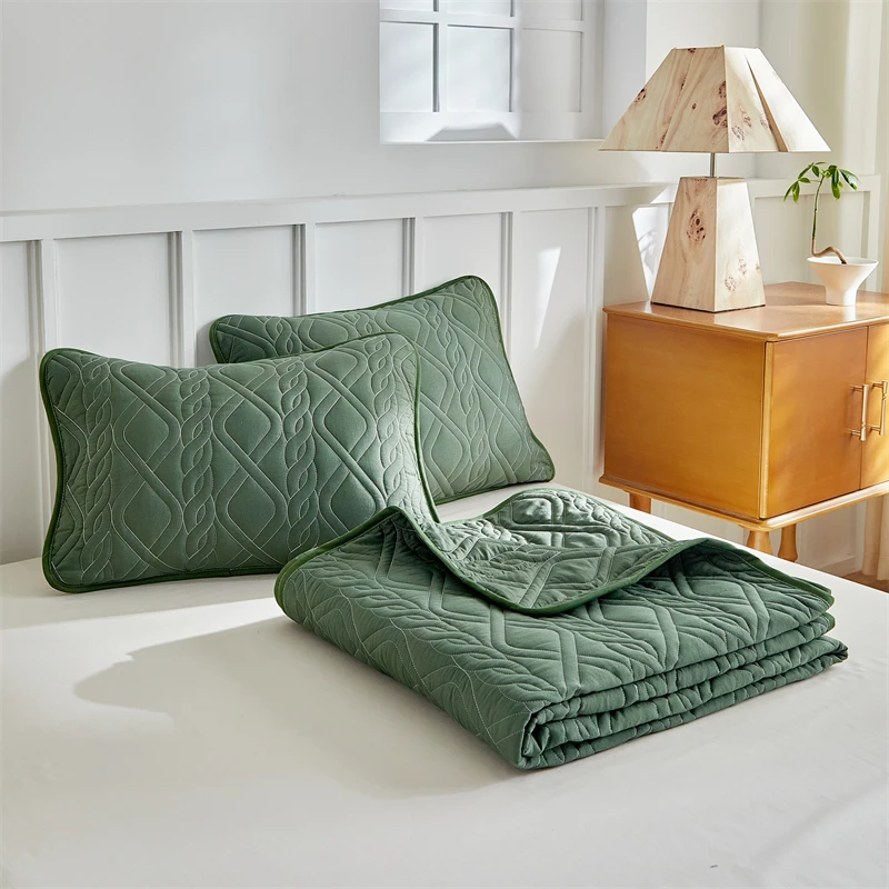 Lightweight Quilt Set with Pillow Shams 6