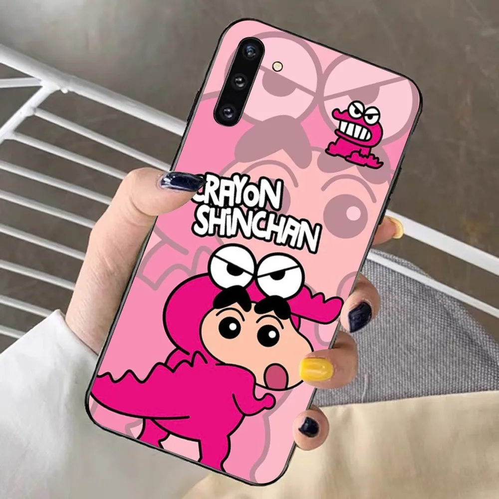 Cute S-Shin Boys C-Chan Anime Crayon Phone Case For Redmi Note 4 X 5 A 6 7 8 T 9 9S 10 11 11S 11Epro Poco M3 pro