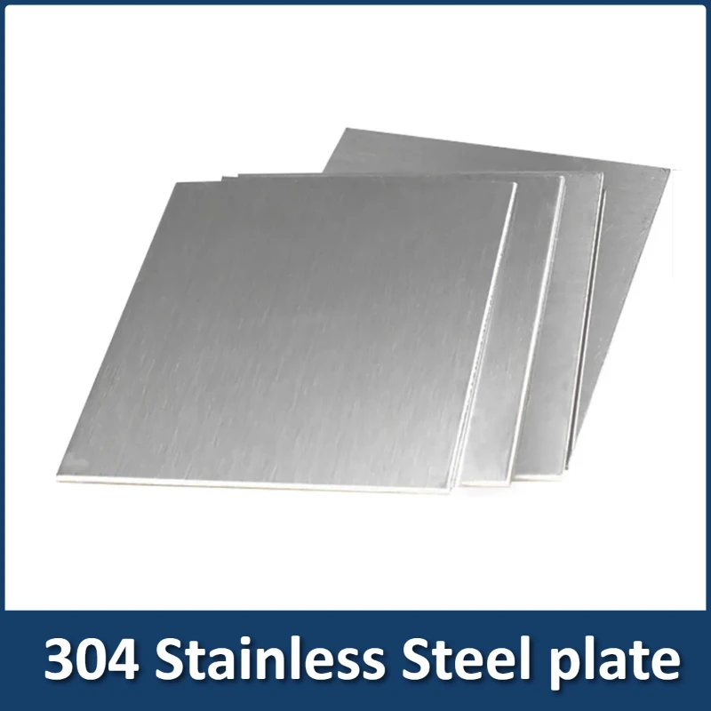 

304 Stainless Steel plate, Steel Sheet Thickness 0.5mm 0.8mm 1.0mm 2.0mm 3.0mm, Support Size Customization