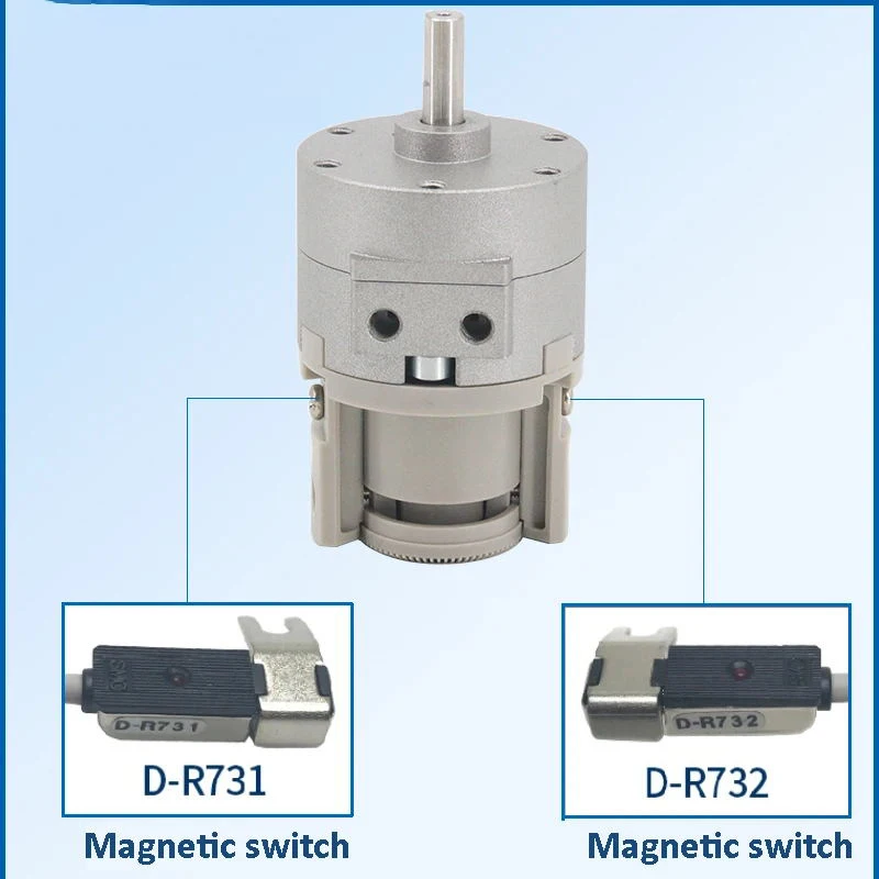 Single Blade Swinging Pneumatic Rotary Actuator Rotary Cylinder CRB2BW10/20/30/50/63-90S /180S/270S CRB2BW40-90S CRB2BW30-180S