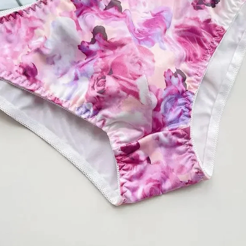 和風男性のセクシーなパンティー弱虫花柄ローウエストエロパンティーナイトクラブライブショーダンスパーティーBFギフトコスチューム