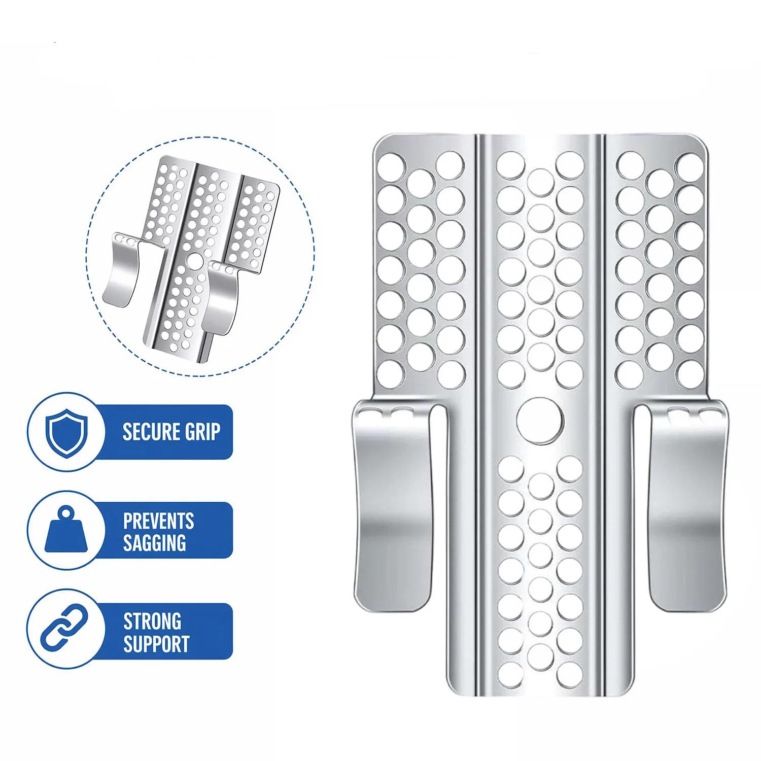 1/10er-Set Trockenbau-Reparatur-Montageclips Wandreparatur-Set mit Schrauben Professionelle Trockenbau-Lochreparatur-Lösung Heimwerker-Klemmen – Detail 10