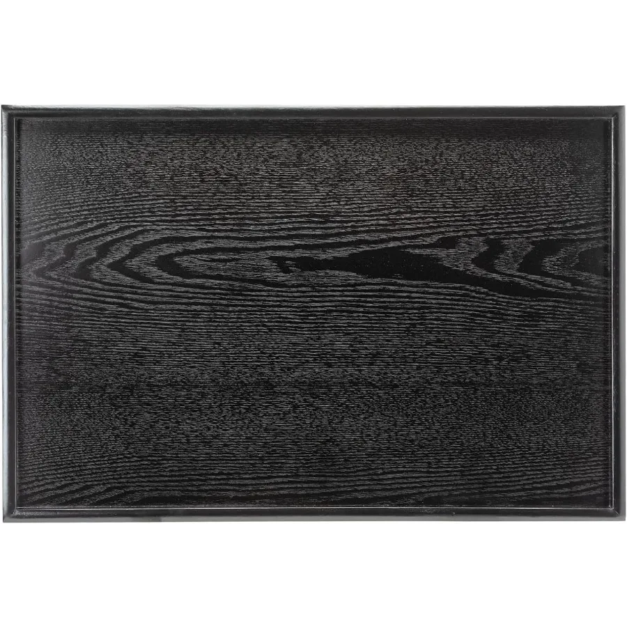 

24 x 16-дюймовый очень большой сервировочный поднос из цельного дерева для чая, журнального столика, закуски, еды, сервировочная тарелка, кухонная вечеринка, бар, Breakf