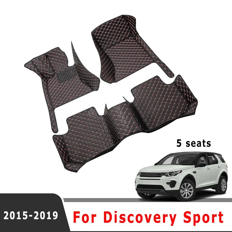 

Автомобильные коврики для Land Rover Discovery Sport 2019 2018 2017 2016 2015, автомобильный ковер, автомобильный чехол, аксессуары для интерьера на заказ