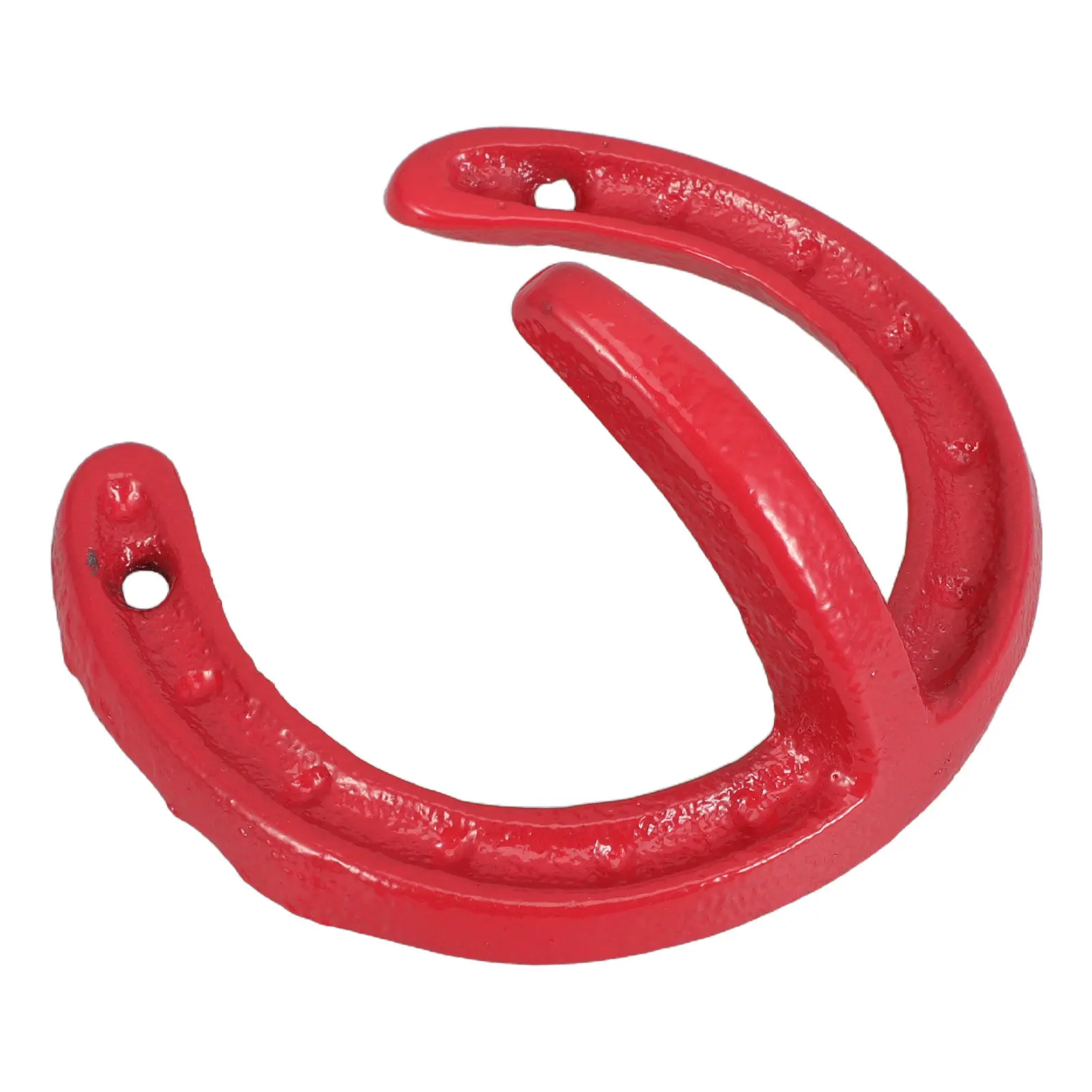 Cast Iron Horseshoe Wall Hooks Vintage Industrial Style Decorative Wall Hooks for Coat Hat Keys Towels Entryway Kitchen Rustic