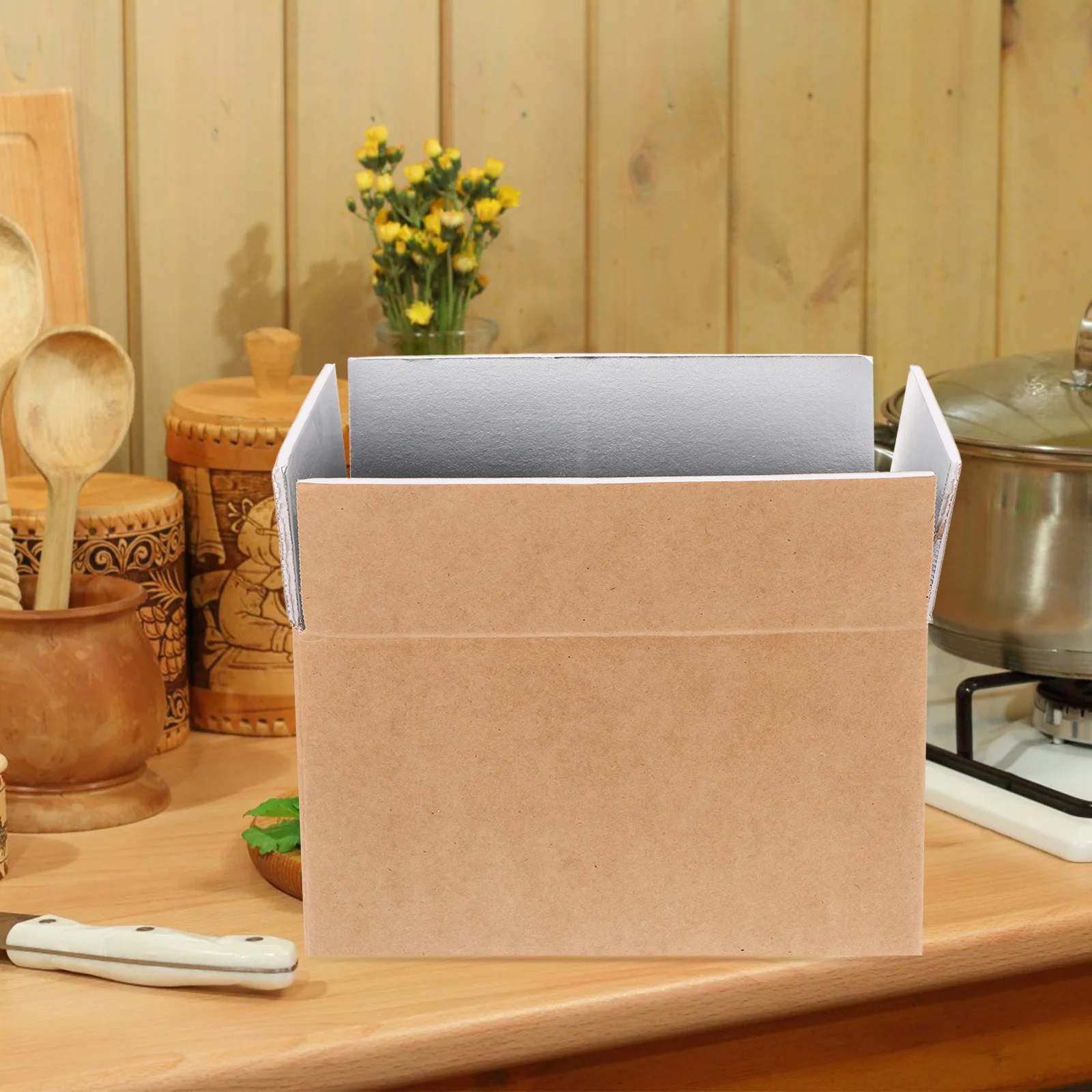 

2Pcs Heat Insulation Box for Cold Food Shipping Fresh Preservation Thermal Insulated Box Liners Express Packaging Supplies