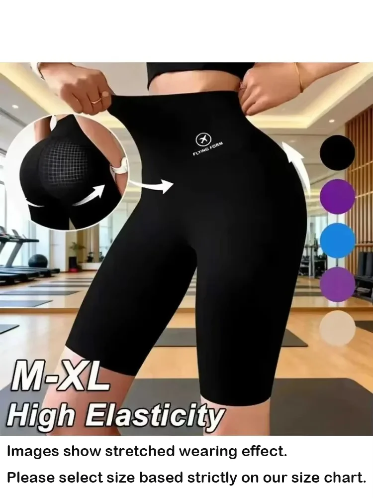 AliExpress NONE 2026 M-L 13-inch women's short pants - sports pants - suitable for women - new cycling and sports pants - high-waisted supportiv