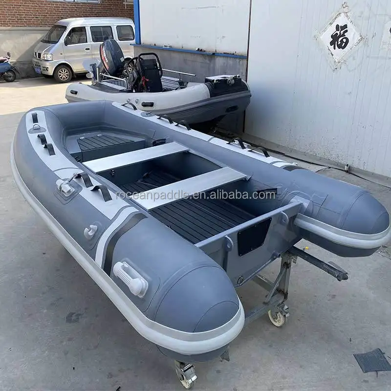 CE RIB Hard Aluminum Hull Hypalon Tube Yacht Rigid Inflatable Sports Rib Boat 310 350