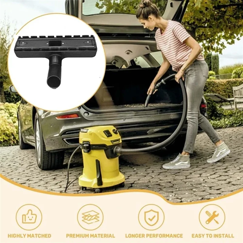 WHYY-For Karcher WD3 WD5 WD6 Accessories Kit Hard Floor Brush & Vacuum Dust Bags Enhance Your Cleaning Experience