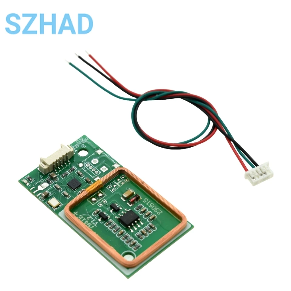 RFID Reader Wireless Module UART 3Pin 125KHz Card Reading EM4100 8CM DC 5V for arduino IC Card PCB Attenna Sensor Kits