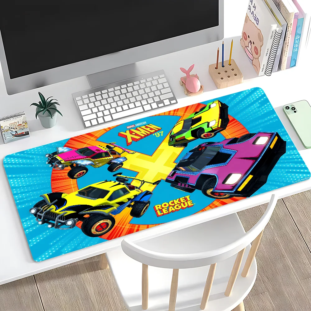 

RocketES L-League Cool Game Mousepad Large Anti-Slip Mouse Pad Stitched Edges Mat Durable Desk Laptop Gaming​ Keyboard Pad XXL