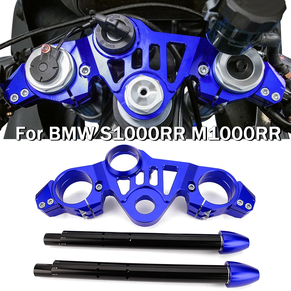For BMW S1000RR M1000RR CNC Top Triple Clamp Upper Fork Holder Panel Motorcycle S1000 M1000 RR M S 1000RR S1000 RR 2020-2022