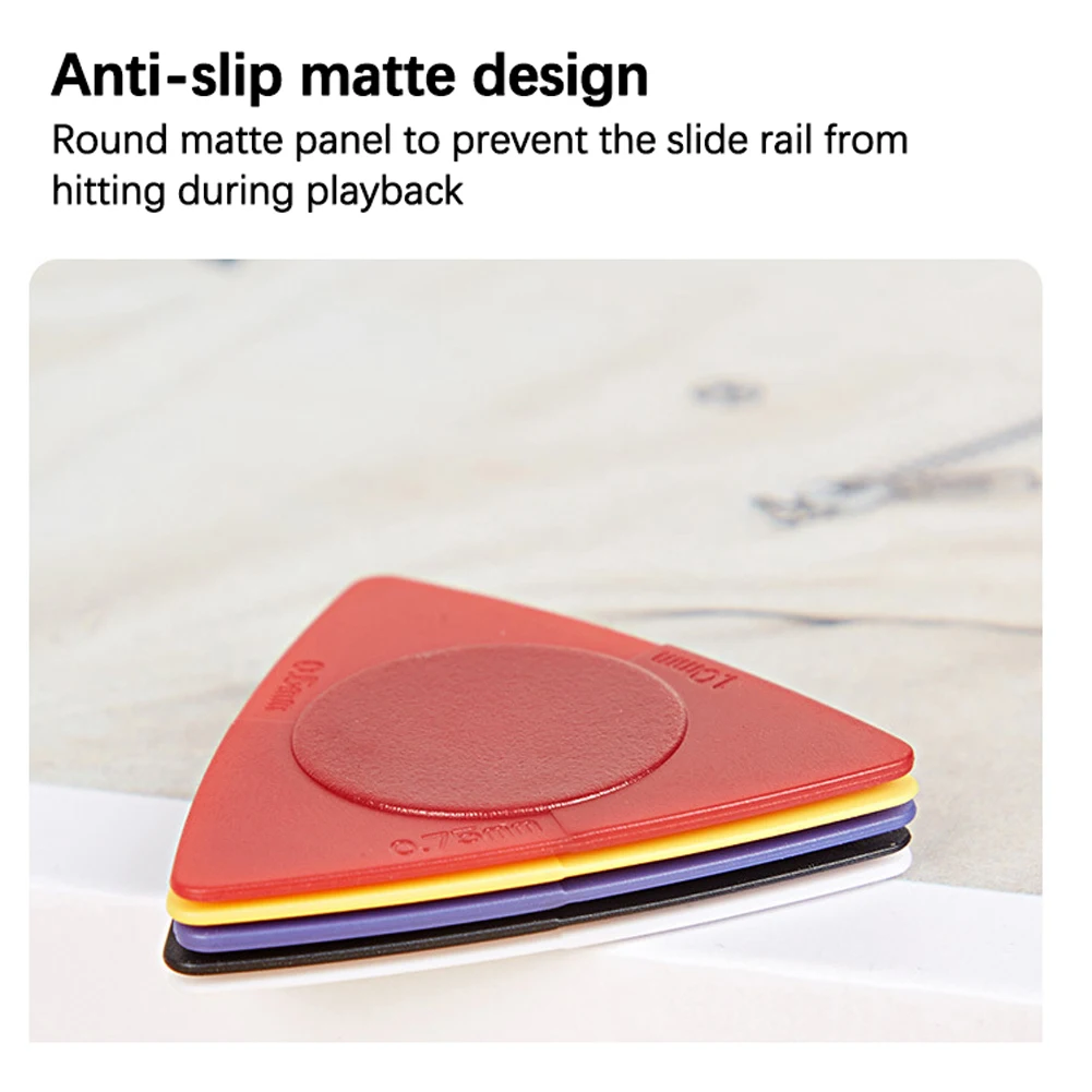 Multi-thickness Guitar Picks Guitar Accessories Portable High Quality Musical Instrument Accessory 0.5/0.75/1.0MM Guitar Picks
