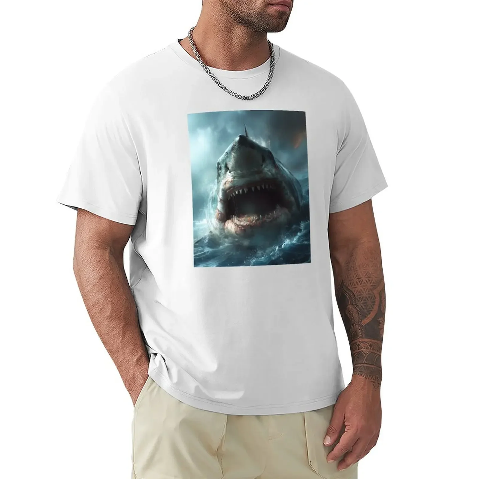 Digital Art Movie Poster - Cinematic Illustration Print T-Shirt blanks shirts graphic tees funny t shirts for men