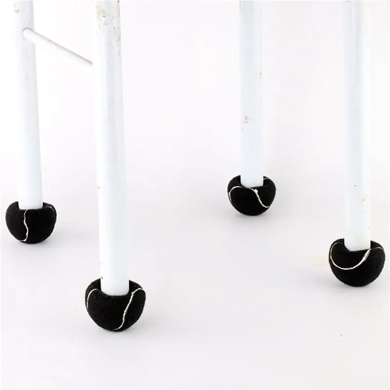 ABAH-48PCS Precut Walker Tennis Ball For Furniture Legs And Floor Protection, Heavy Duty Long Lasting Felt Pad Covering