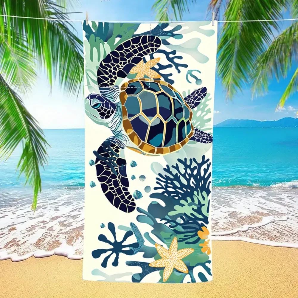 

Quick Dry Microfiber Beach Towel Bag Bath Towels Portable Travel Surf Swimming Sand Free Large for Adults Woman Sea Mat Bathrobe