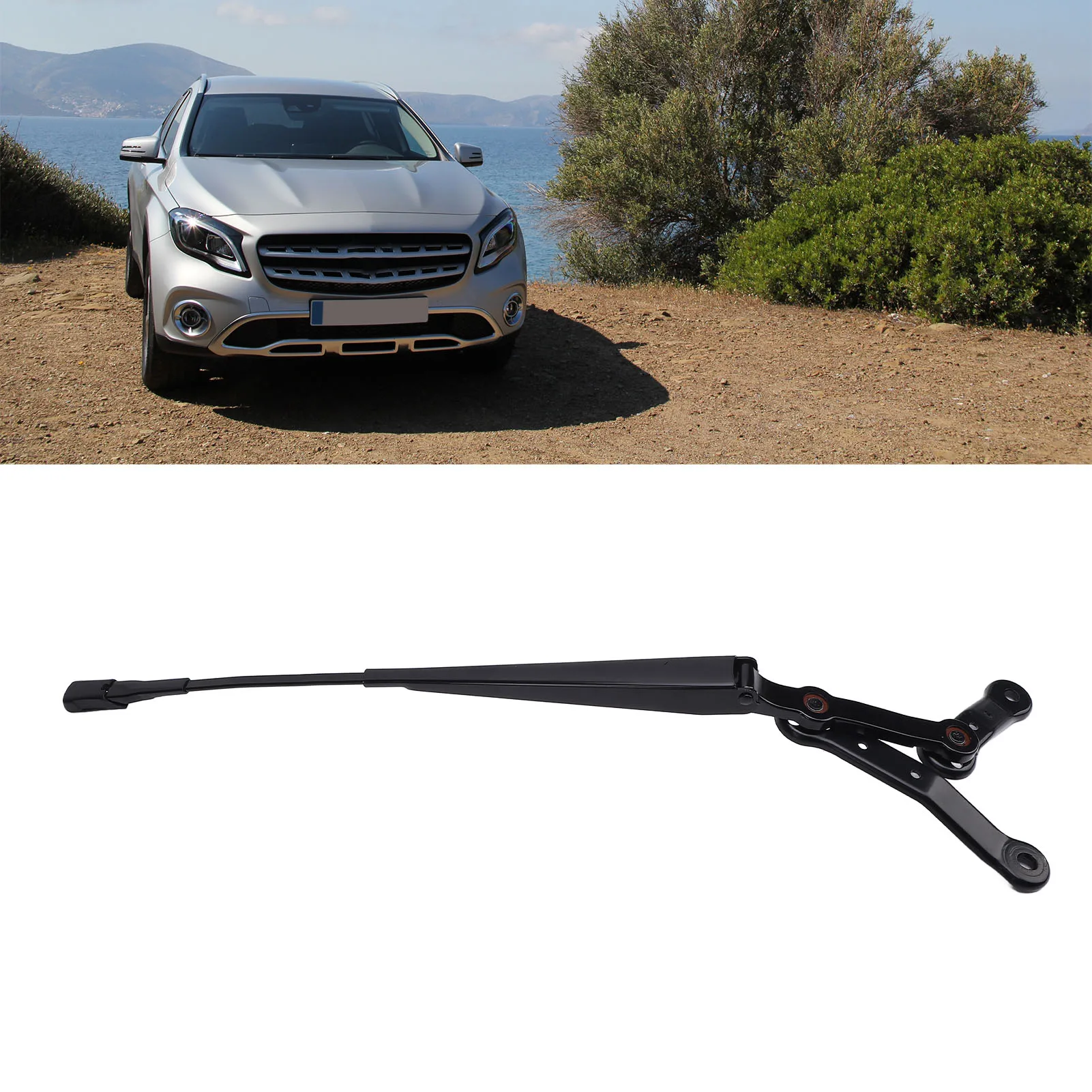 

Рычаг стеклоочистителя автомобиля, правая сторона, долговечность, улучшение видимости вождения A1768203600 для Mercedes Benz GLA 250 2014-2020 гг.