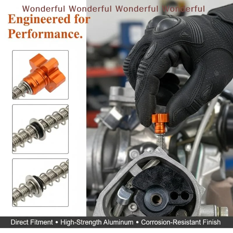 Motocross CNC Fuel Idle Speed Adjuster Screw For 150 250 300 -W EXC TPI
