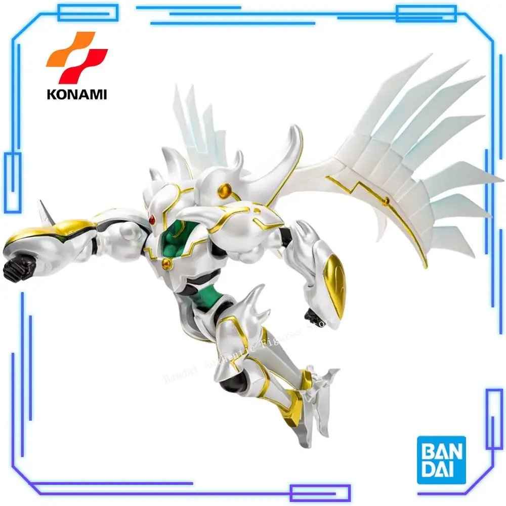 Auf Lager KONAMI Original Echtes Anime Yu-Gi-Oh! Duel Monsters Elemental HERO Shining Flare Wingman 22,5 cm Modellspielzeugfigur Geschenk