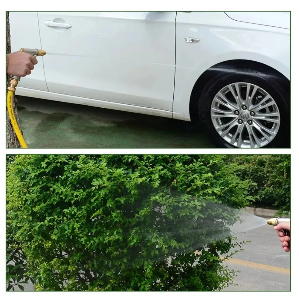 High Pressure Water Spray Gun Metal Brass Nozzle Garden Hose Pipe Lawn Car Wash Sprayer Sprinkler Car Wash Tool Water Guns202620