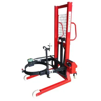 Hot Sale 350kg Hydraulic Oil Drum Stacker Hand Manual Drum Stacker 350kg Drum Stacker