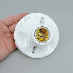 1/2pcs E27 Lamp Holder E27 Bulb Holder Lamp Socket Ceramic Bulb power Socket Lamp Base Wholesale High Quality