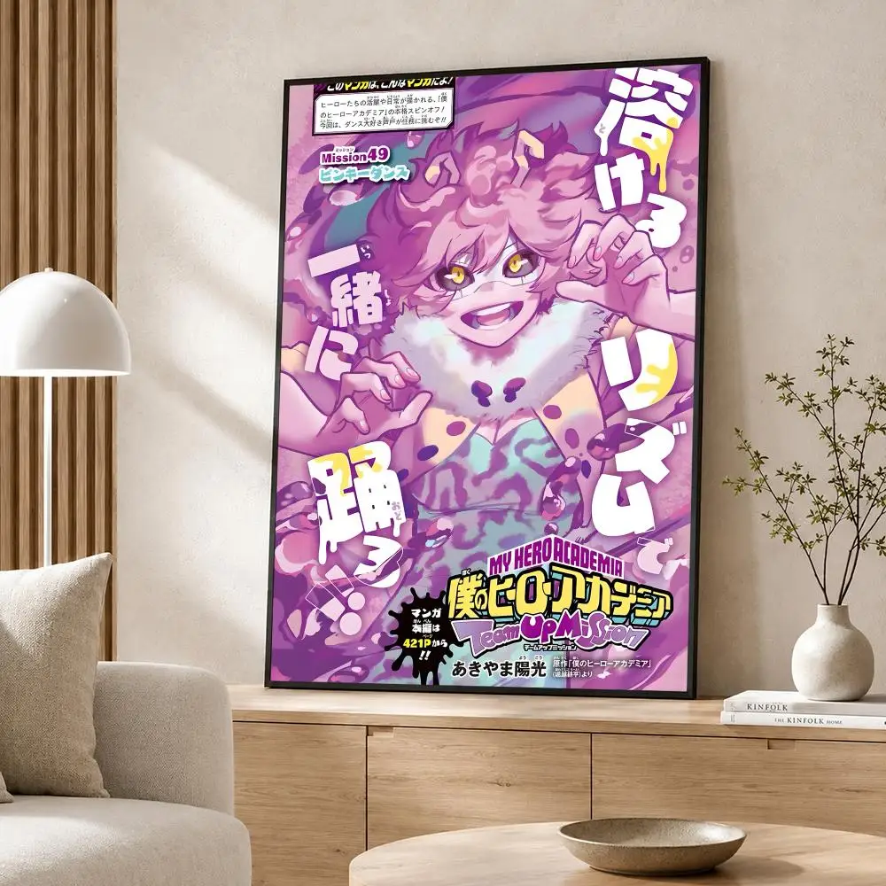Anime My Hero Academia Poster Poster-Wandaufkleber, wasserfest, selbstklebend, HD-Kunst, Schlafzimmer, Bar, Dekoration – Detail 16