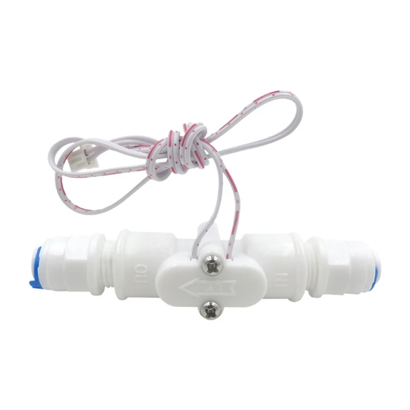 

1/4" Water Flow Flowmeter Fluid Meter for Purifier Dropship