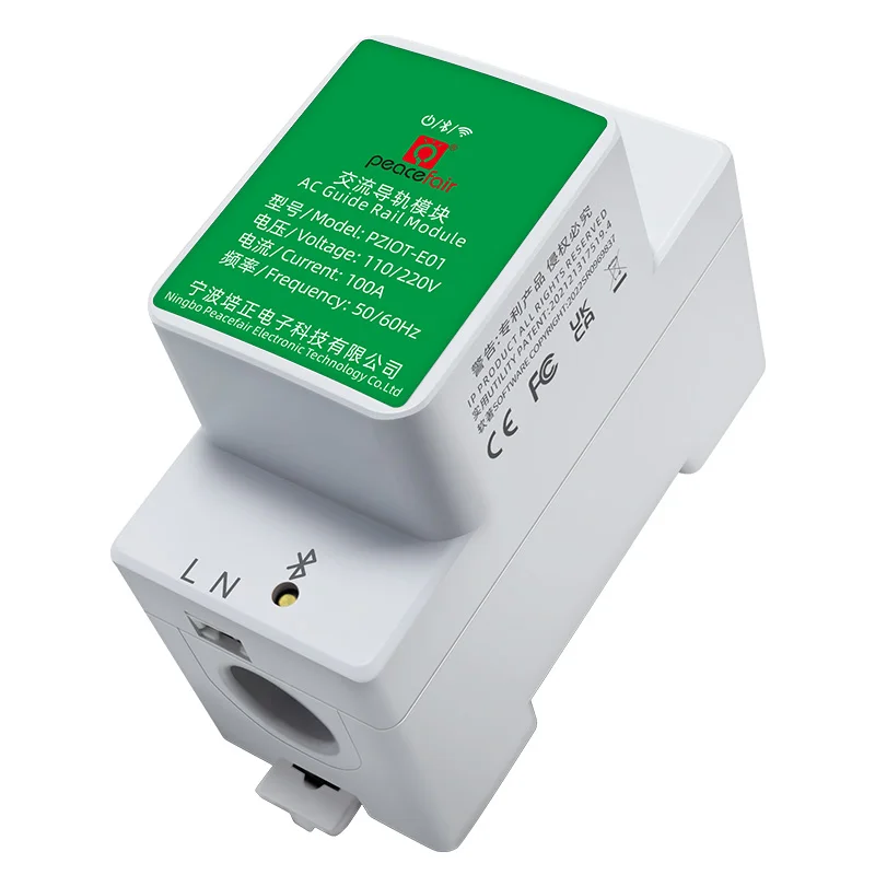 Imagem -06 - Medidor de Consumo de Energia Voltímetro Amperímetro Wifi Monofásico ac Din Trilho Inteligente Kwh Watt Pziot-e01