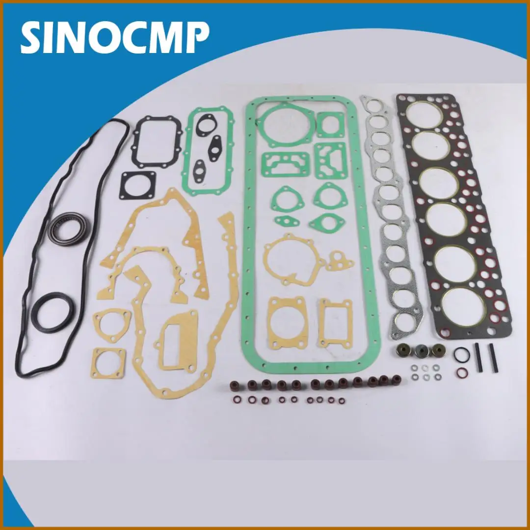 Engine Overhaul Gasket Kit 10101-C6825, 11044-C8600 for Nissan SD33 SD-33 Diesel Excavator with 3 Months Warranty