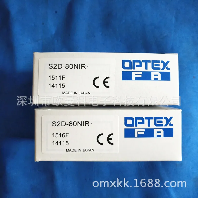 OPTEX Optics Photoelectric Switch S2D-80NIR Photoelectric Sensor Three-wire DC24V Spot