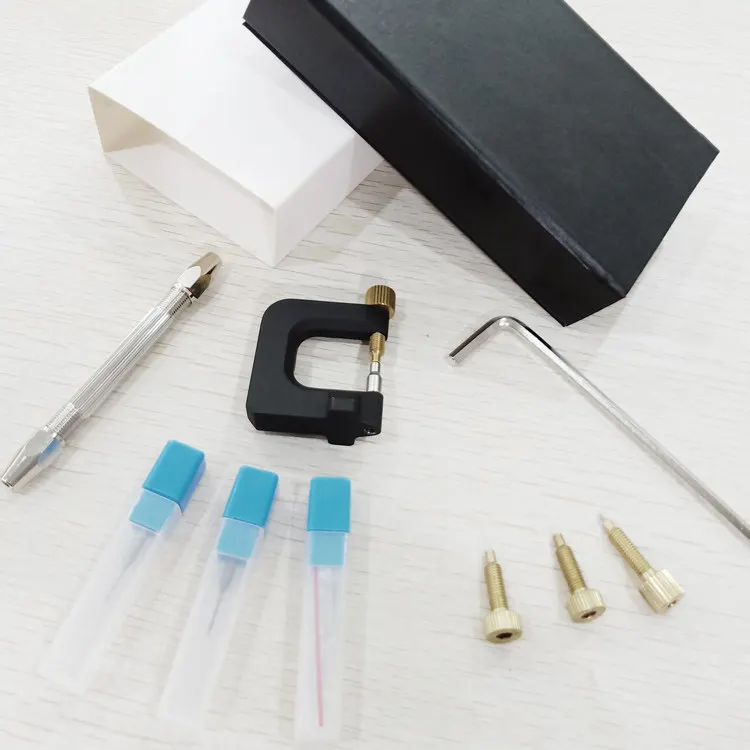 NEW   Glasses Repair Tool Screw Puller Top Removal Screw Sliding Tooth Tool Set 04