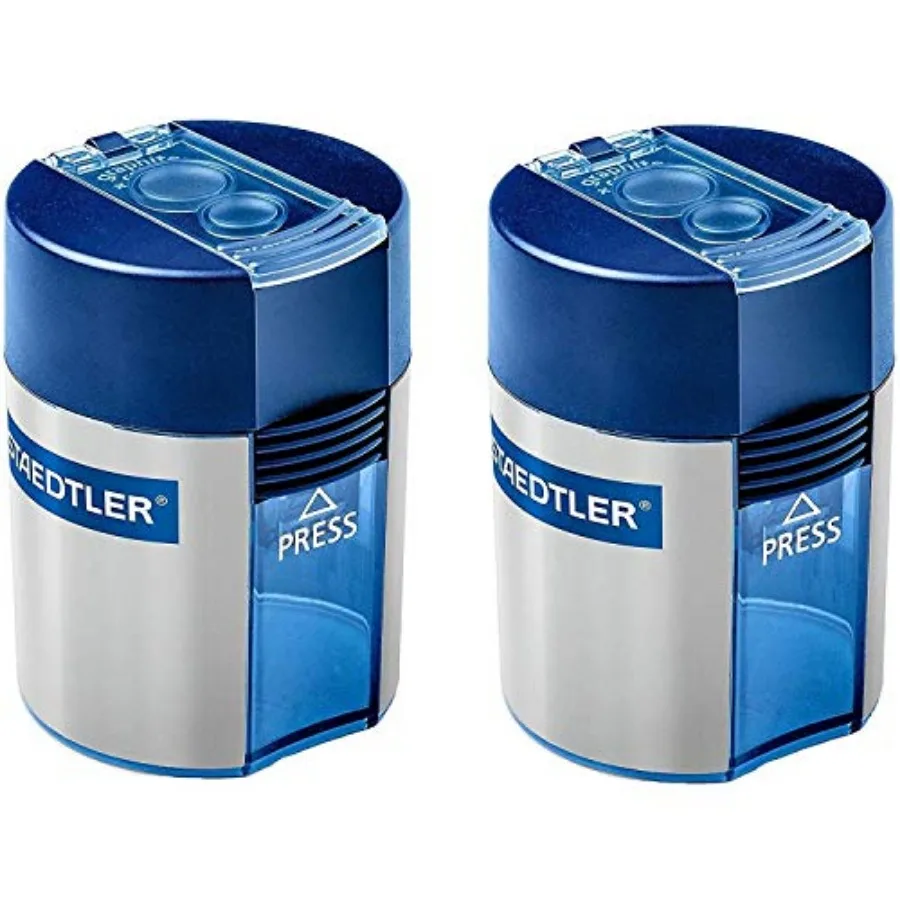 

Double-hole Tub Pencil Sharpener, No Packing 2 Pack