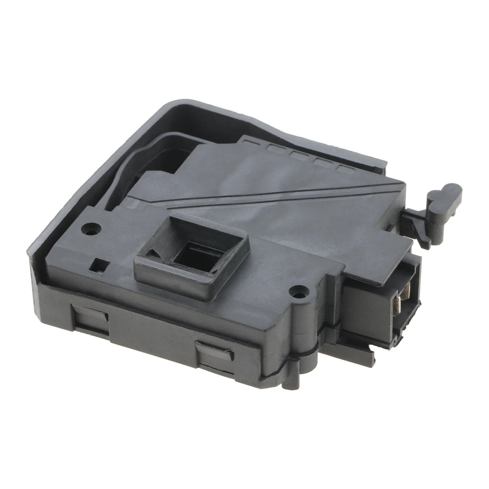 1Pc DM-7 Switch Door Lock Black Solenoid Interlock Replacement for DC34-00026A Samsung Washing Machine WD10 WD12 WD70 WD80 WD90