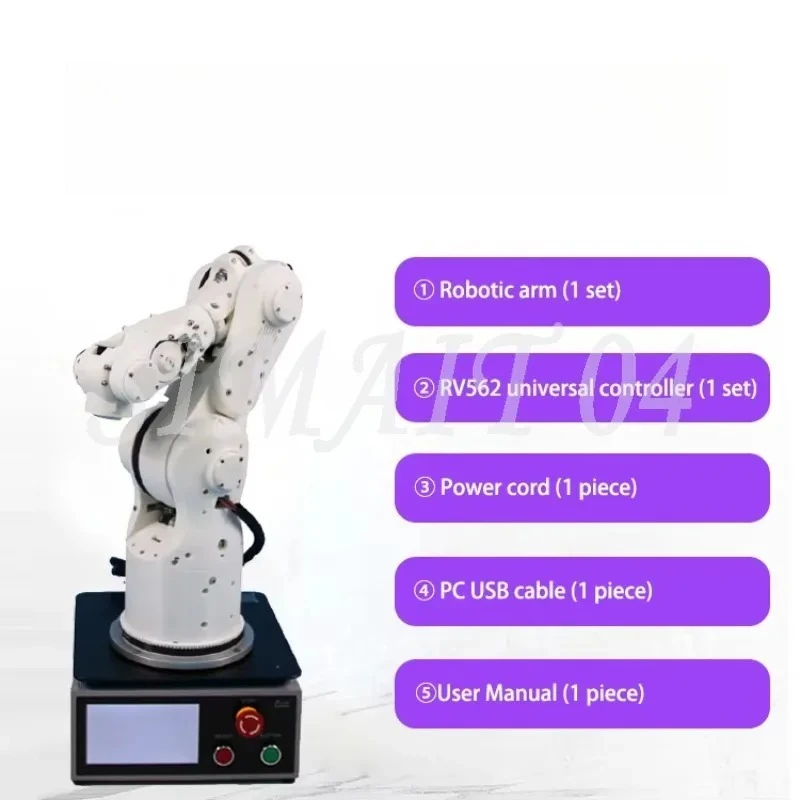 Robot Arm Robotic Arm Best Sellers - 6 DOF High Precision for STEM/DIY/Industrial Use