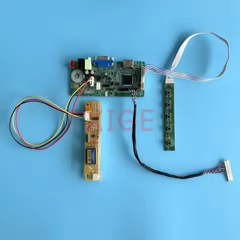 LCD Screen Controller Driver Board Fit LTN156AT01-A01 B156XW01 V0 HDMI-Compatible 1366*768 VGA 1CCFL DIY Kit Display 30 Pin LVDS