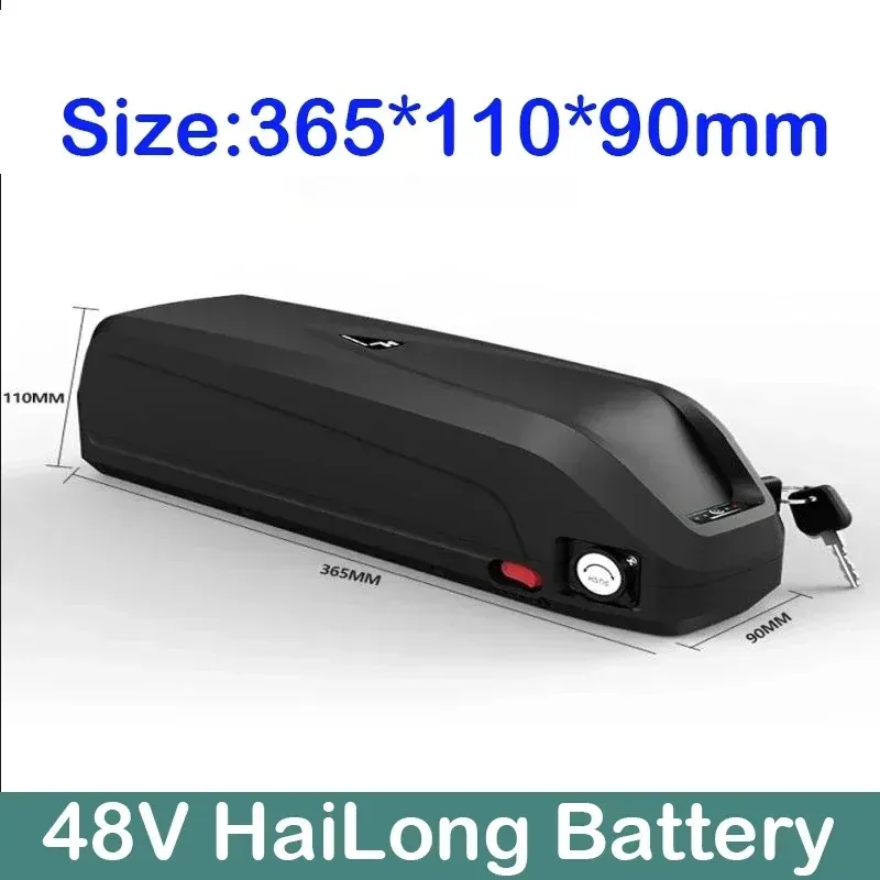 

NWE Original 48V 15AH/30Ah Hailong Battery with BMS Suitable for 350W500W750W1000W Electric Mountain Bike XT60 Long Range DIY