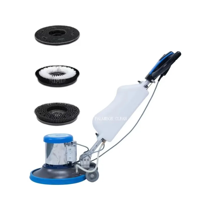 

175 Brushing Machine Floor Carpet Cleaning Polishing Washing Machine Single-wiping Machine 1100W / 17"brushes
