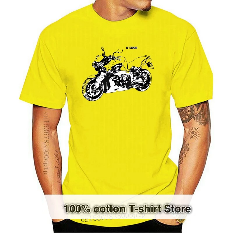 2024 Fashion K 1300R T Shirt Mit Grafik K1300R Motorcycyle Rally K 1300 R Motorrad Fahrer Tee Shirt 018547